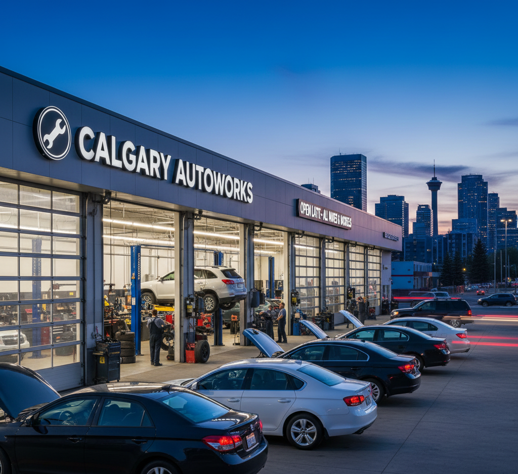 High-Traffic Auto Repair Shop in Calgary