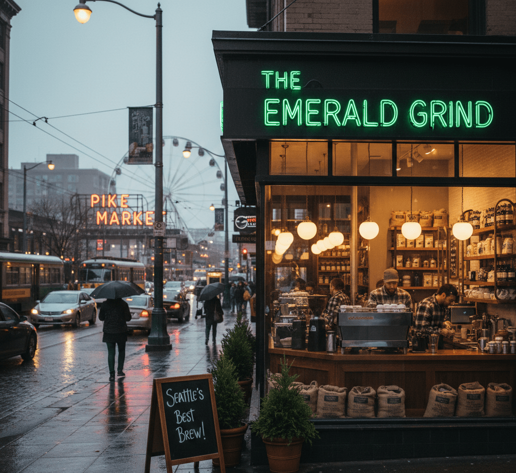 Profitable Coffee Shop in Seattle Downtown