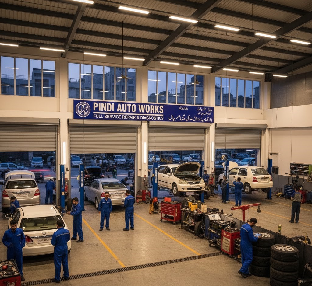 Full-Service Auto Repair Workshop in Rawalpindi
