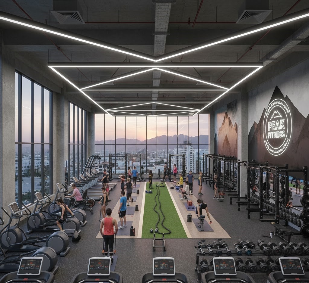 Fully Equipped Gym & Fitness Center