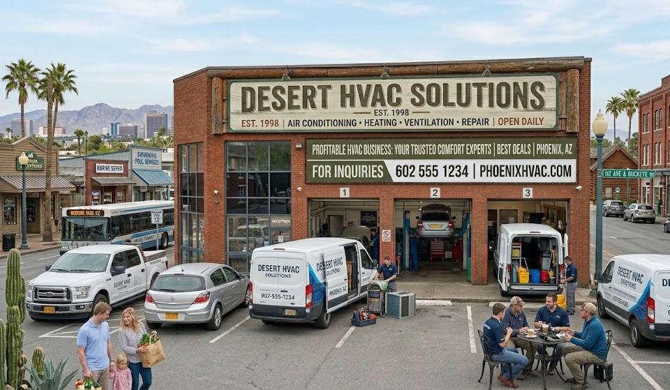 Profitable HVAC Business for Sale – Phoenix