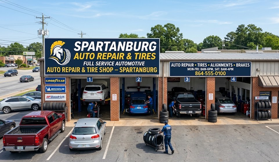 Auto Repair & Tire Shop for Sale – Spartanburg