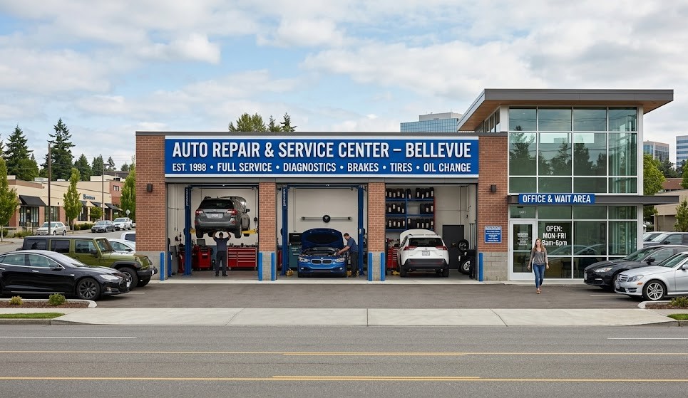 Auto Repair & Service Center for Sale – Bellevue